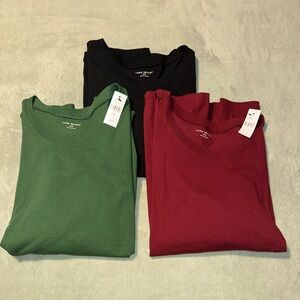 Lane Bryant Size 26/28 Puff-Sleeve Crew-Neck Tee Bundle Lot